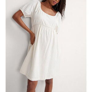 Hatch 'The Lola' White Maternity Mini Dress Size 1
